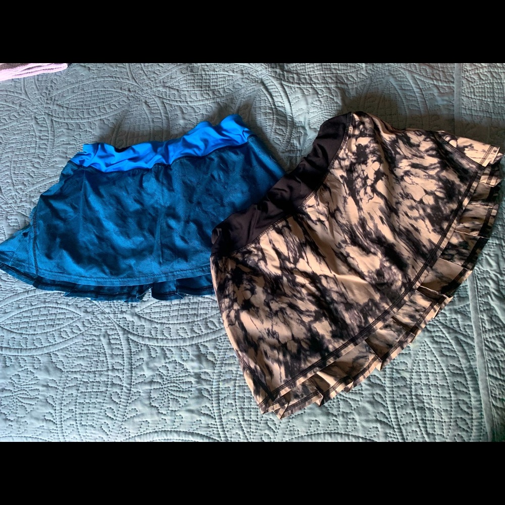 Lulu lemon tennis skirts